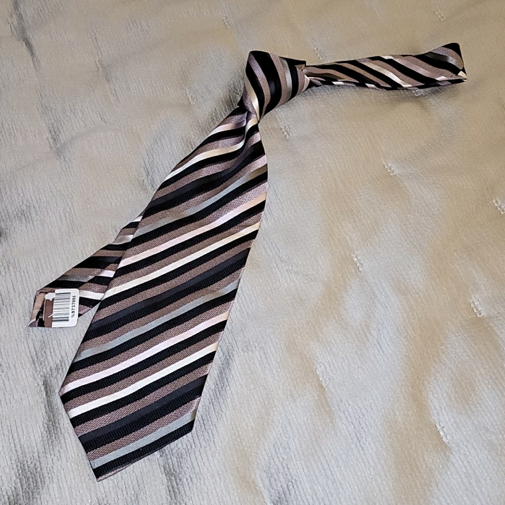 Striped Silk Tie